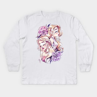 Elven Dragon Kids Long Sleeve T-Shirt